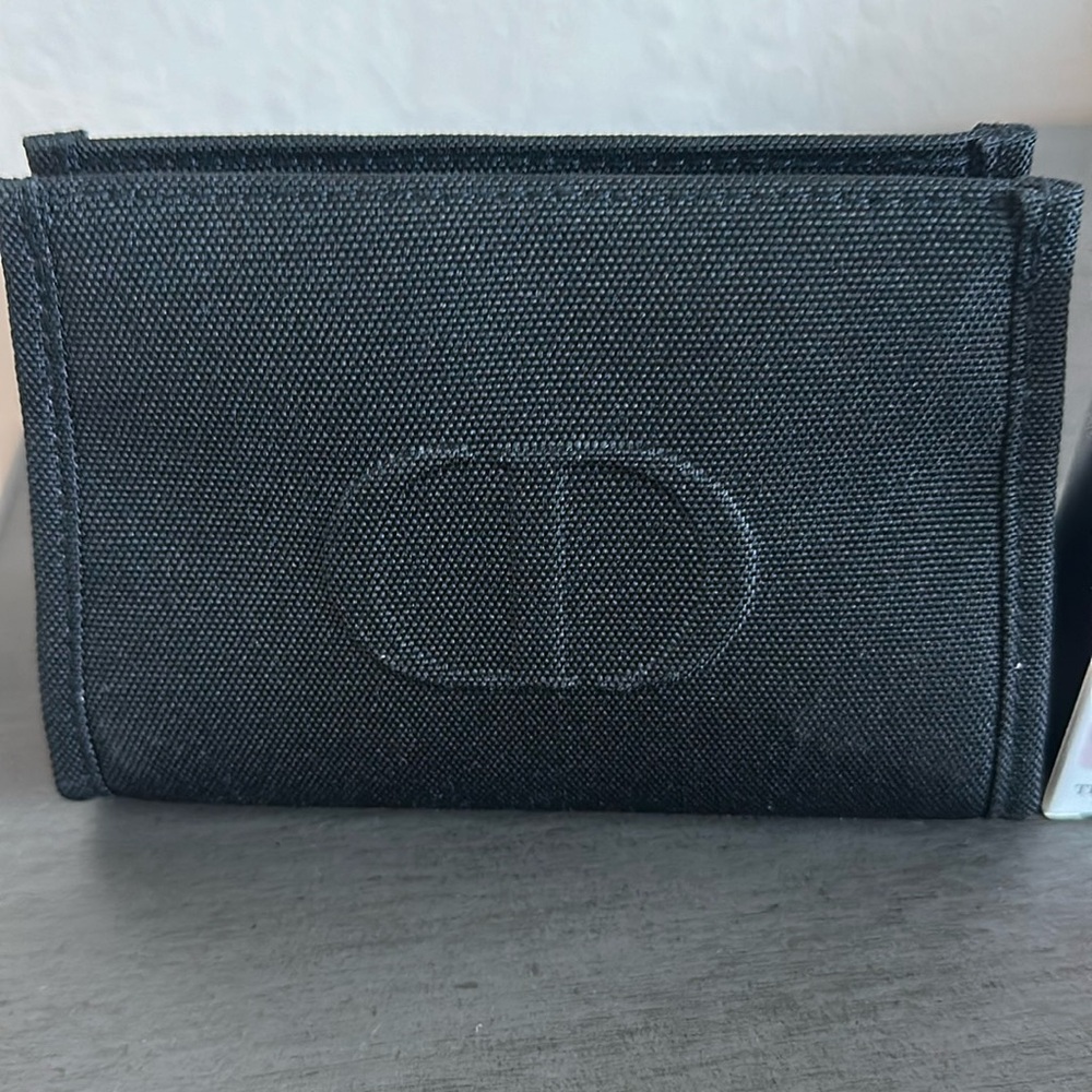 Dior cosmetic bag with Dior lip maximizer lip glow